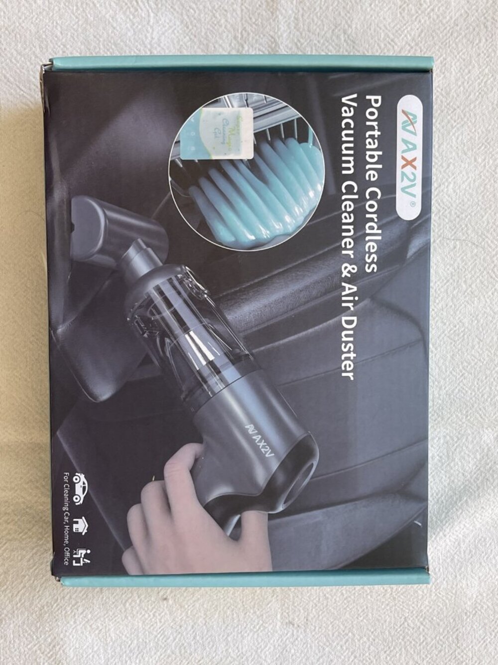 AX2V Portable Cordless Vacuum Cleaner & Air Duster New in Box